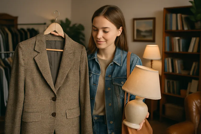 Duurzaam shoppen met tweedehands schatten voor je huis en garderobe
