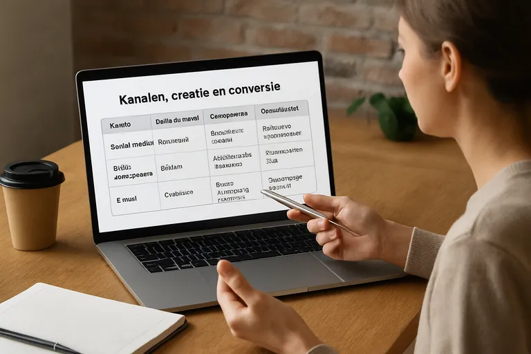 Kanalen, creatie en conversie
